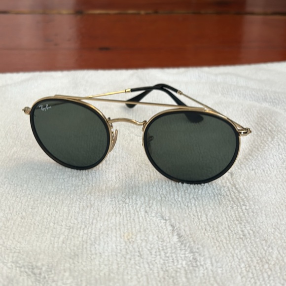 Ray Ban round metal sunglasses - Picture 2 of 3